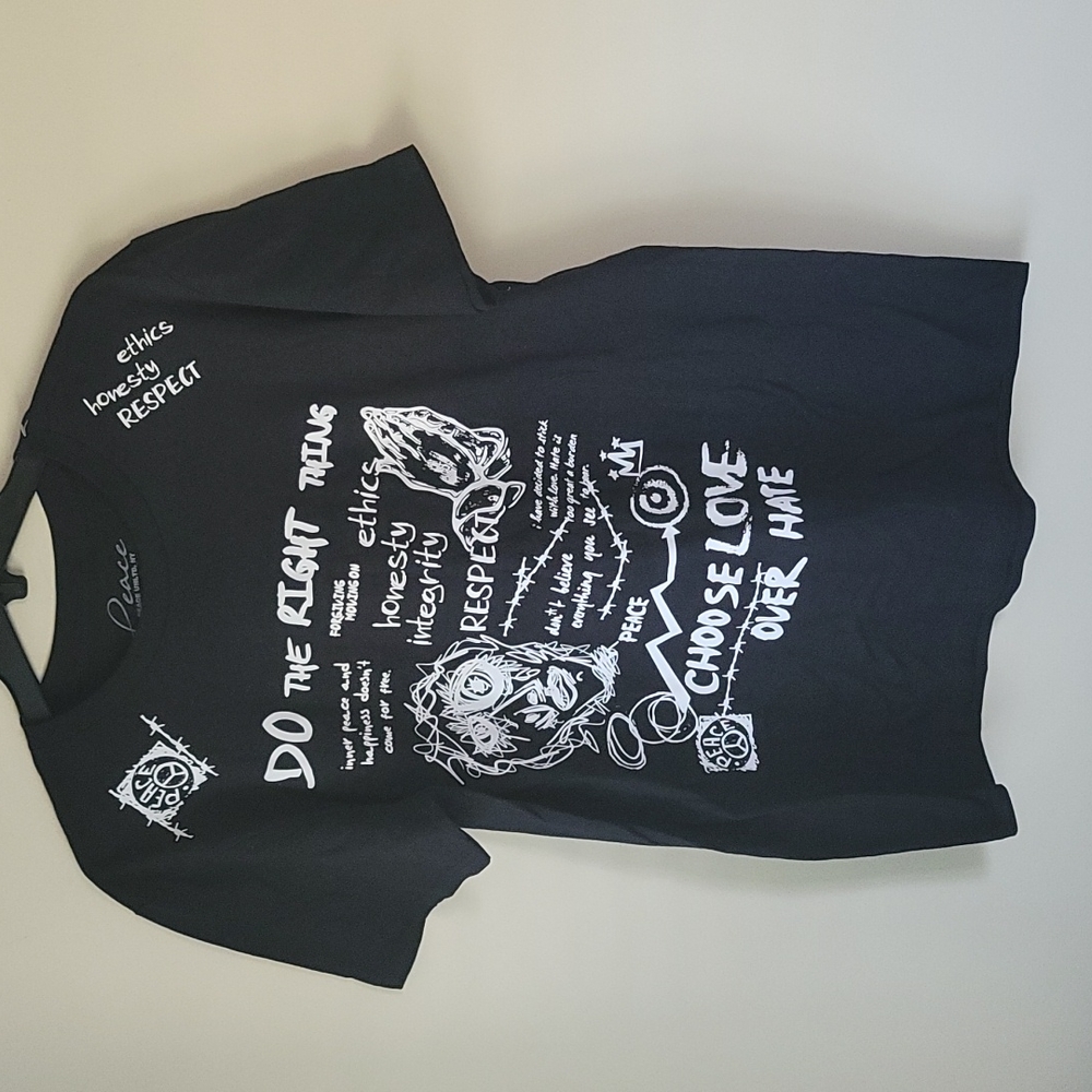 Peace Tee Shirt Size Large